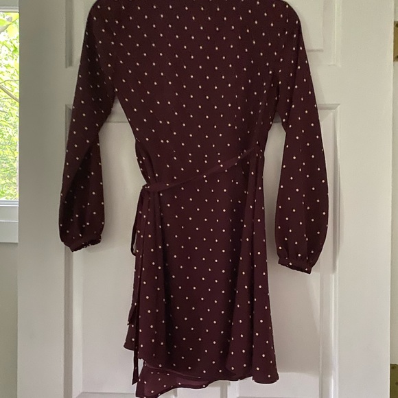 Loft Outlet Petite Wrap Dress - Picture 2 of 3